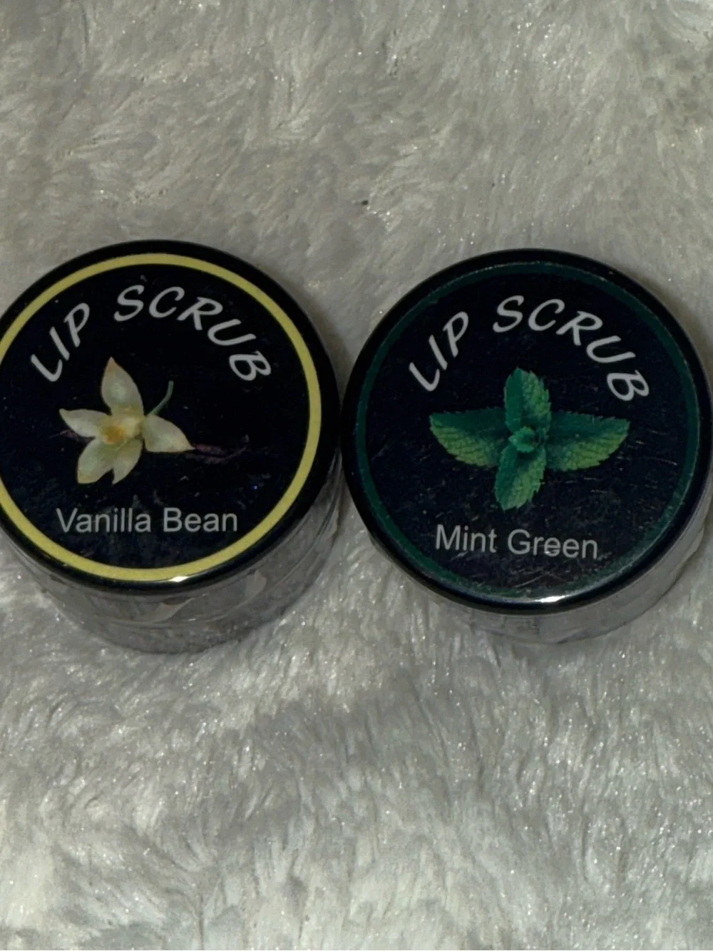 Lip Scrub - Mint Green & Vanilla Bean